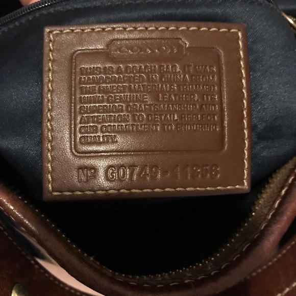 Coach patchwork purse - Picture 3 of 3